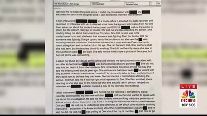 Assault Victim's Mother Criticizes Police Report