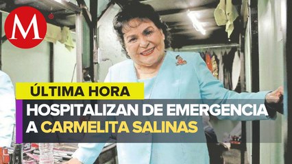 Hospitalizan de emergencia a Carmen Salinas; está en terapia intensiva