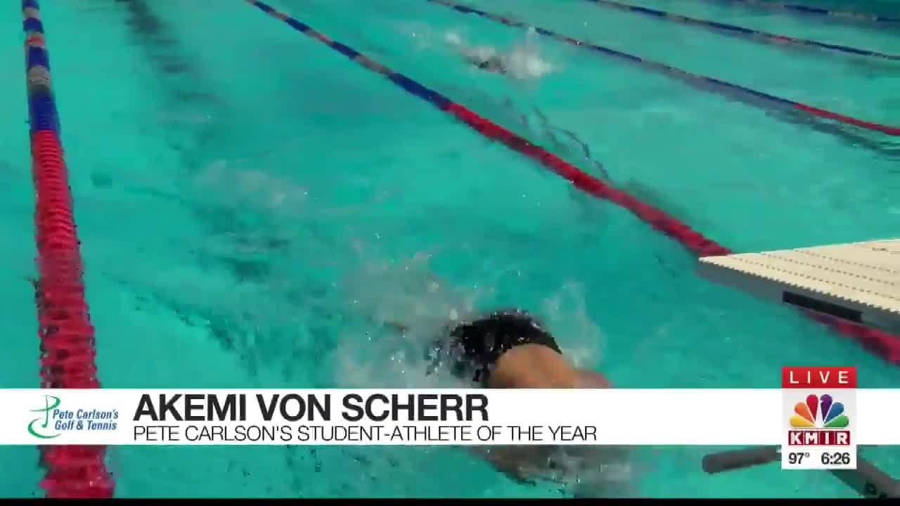 Akemi Von Scherr Wins Pete Carlson's Student Athlete of the Year