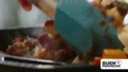 Delicioso sándwich de BBQ y adobo