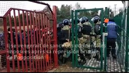 Pologne/Bélarus: des milliers de migrants massés à la frontière, le ton monte