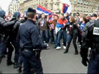 KOSOVO JE SRBIJA MANIF PARIS 02/03/08 - [006]