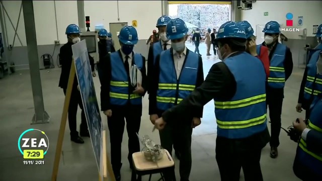 Inauguran planta de reciclaje en Toluca, Edoméx