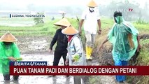 Puan Berdialog dengan Petani, Bahas Soal Pupuk dan Distribusi Saat Panen