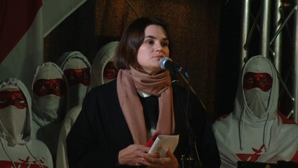 Светлана Тихановская о ситуации с мигрантами, шантаже со стороны Лукашенко и влиянии Путина (11.11.2021)
