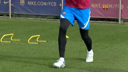 Piqué y Sergi Roberto, a punto de trabajar con el grupo