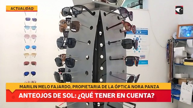 Anteojos de sol: ¿qué tener en cuenta?