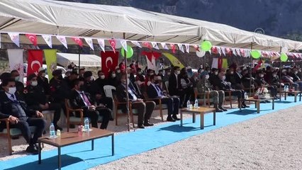 Son dakika haber: Orman yangınlarından etkilenen alanlarda fidanlar toprakla buluştu