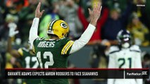 Packers WR Davante Adams Expects Aaron Rodgers to Face Seahawks