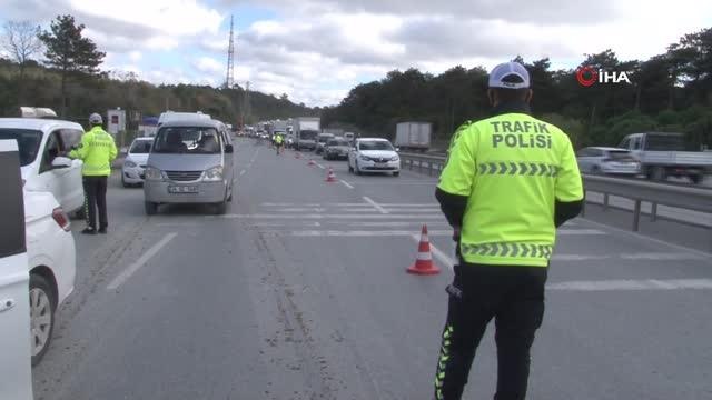 Arnavutköy'de geniş kapsamlı trafik uygulaması, kurallara uymayanlara ceza yağdı
