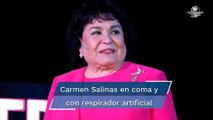 Reportan que Carmen Salinas está en coma y con respirador artificial