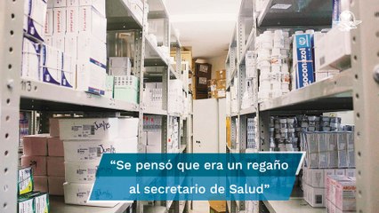 AMLO reconoce ineficiencia en sector salud para resolver abasto de medicamentos