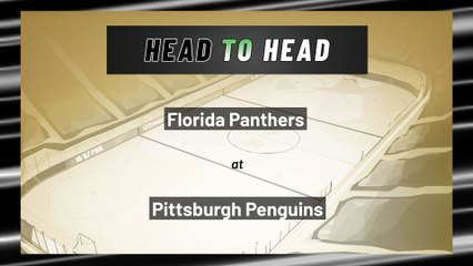 Pittsburgh Penguins vs Florida Panthers: Moneyline