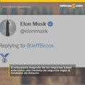 Elon Musk vs Jeff Bezos: Este es su nuevo enfrentamiento