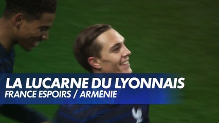 Le magnifique but de Maxence Caqueret avec les Espoirs face à l'Arménie