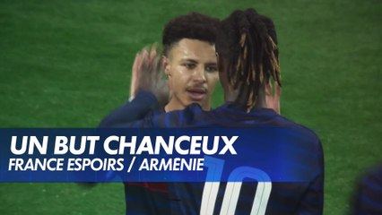 Sofiane Diop marque le 2ème but des Espoirs face à l'Arménie