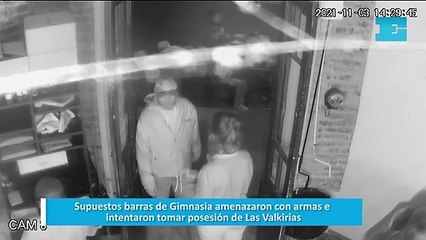 Supuestos barras de Gimnasia amenazaron con armas e intentaron tomar posesión de Las Valkirias