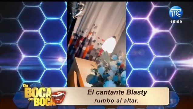 Así fue como Blasty le pidió matrimonio a la madre de su hija