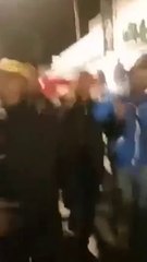 جنازة رمزية لشهيد عقارب و رفع شعارات ضد قيس سعيد