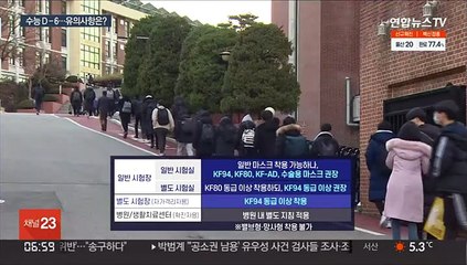 수능 일주일 앞으로…전국 고교 원격수업 전환
