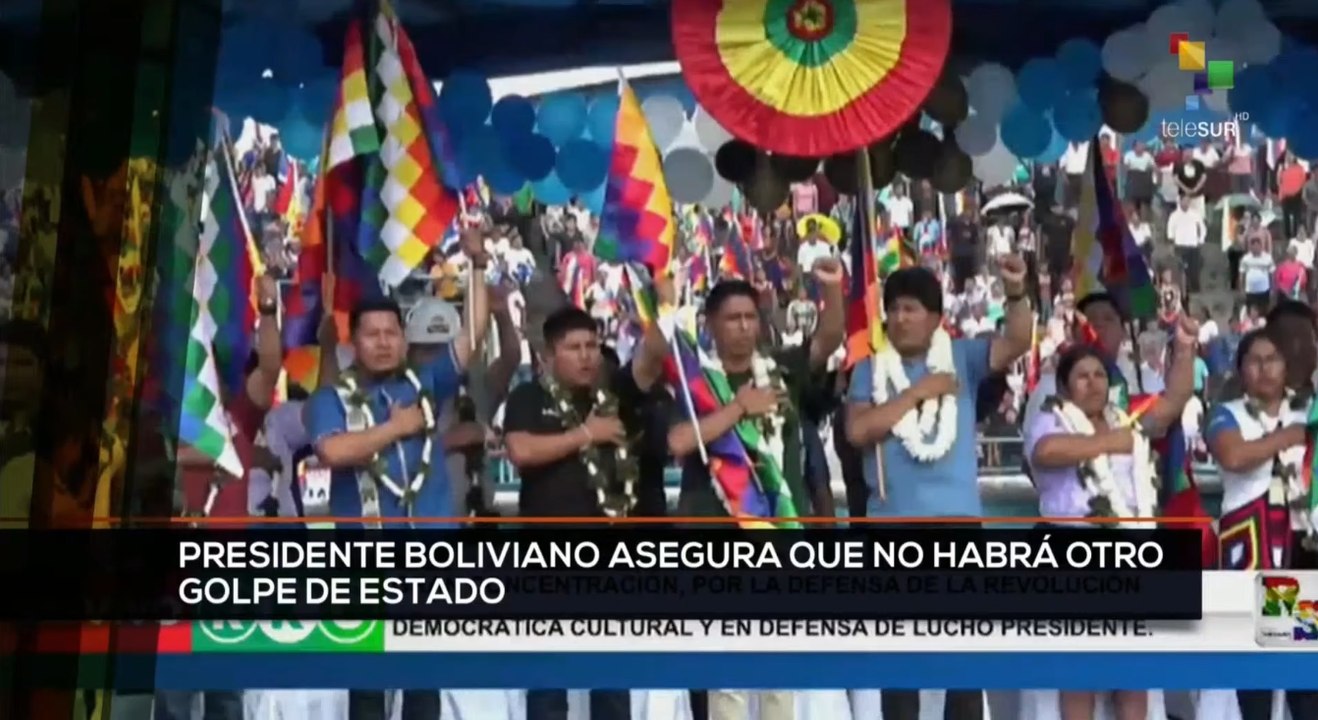 teleSUR Noticias 11-11 17:30: Luis Arce rechaza intentos de Golpe de Estado por opositores