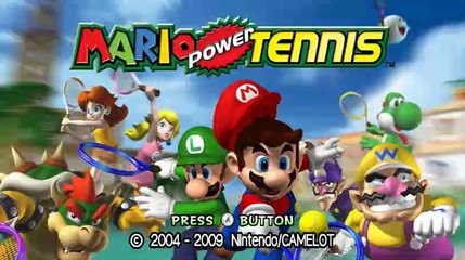 Mario Power Tennis online multiplayer - wii