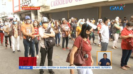 Pila ng deboto sa Quiapo church, mahaba na | UB