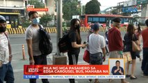 Pila ng mga pasahero sa EDSA carousel bus, mahaba na | UB