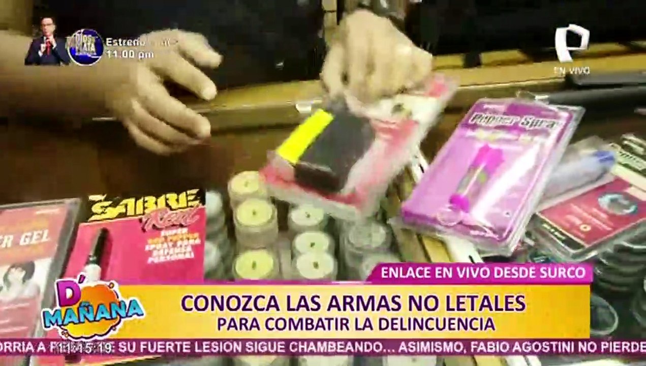 D’ Mañana: conozca las armas “no letales” que pueden ayudar a combatir la delincuencia