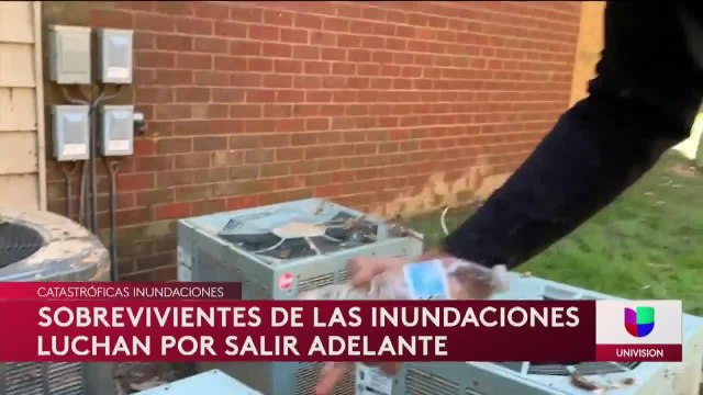 Familias en Rockville lo pierden todo a causa de las inundaciones