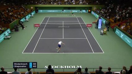 Stockholm - Rinderknech n'a pas tenu la distance