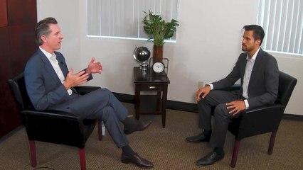 Entrevista exclusiva a Gavin Newsom de California sobre elecciones para su sustitución
