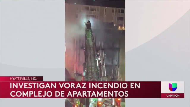 Incendio en Hyattsville deja a más de 15 residentes desplazados