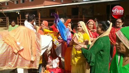 गोपाष्टमी पर गोशाला की पूजा