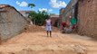 Após repercussão no programa Olho Vivo, casa de idosa começa a ser reconstruída em Cajazeiras