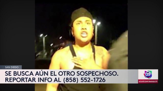Noticias San Diego 6pm 080921 - Clip HATE CRIME ARREST
