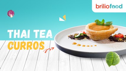 Resep thai tea churros camilan unik menggugah selera