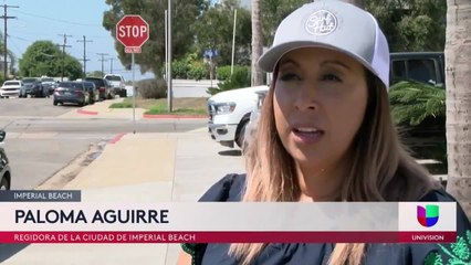 Noticias San Diego 6pm 080421 - Clip IMPERIAL BEACH PROTEST