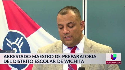 ARRESTAN MAESTRO EN WICHITA