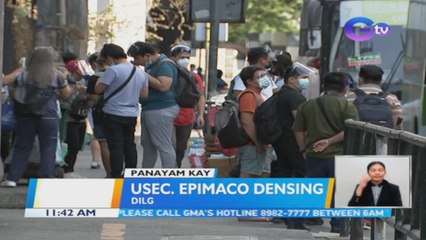 Panayam kay DILG Usec. Epimaco Densing | BT
