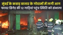 Mumbai Fire: मुंबई के मानखुर्द इलाके में मंडला कबाड़ बाजार के गोदाम में लगी आग