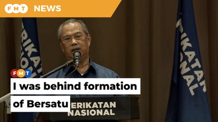 I was the person behind the formation of Bersatu, not Mahathir, says Muhyiddin