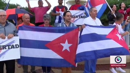 Rosal-Protestas cubanos Orlando