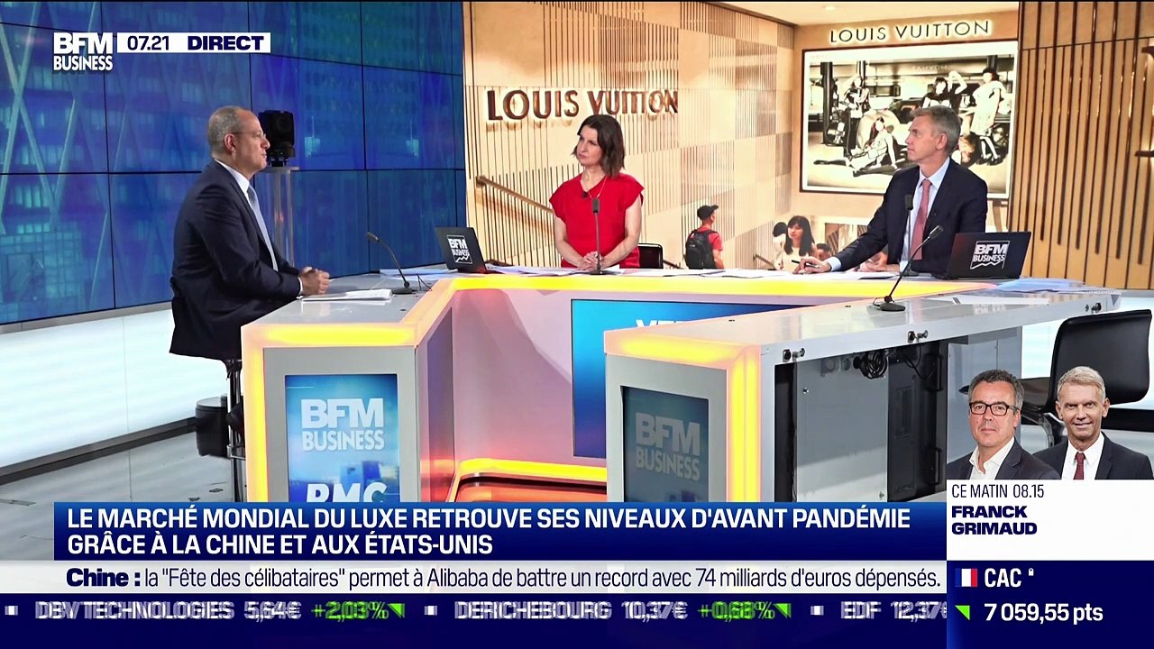Marc-André Kamel (Bain&Company) : Le secteur du luxe a connu en 2021 un rebond de 29% - 12/11