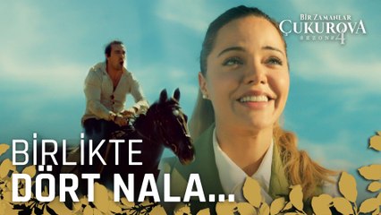 Hakan ve Züleyha birlikte at biniyor - Bir Zamanlar Çukurova 112. Bölüm