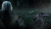 Battle with Striga - Geralt Vs Striga  - THE WITCHER 1