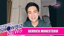 Kapuso Showbiz News: Derrick Monasterio, nagulat na ikakasal na ang ina