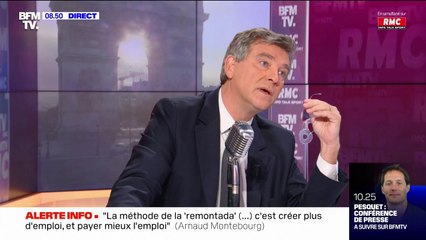 Arnaud Montebourg veut créer "un 'délit de trahison économique' pour les 'vendeurs de la France en pièces détachées'"