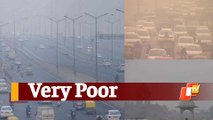 Air Quality Index In National Capital Delhi In Very Poor Category