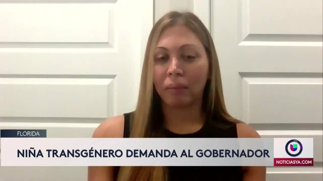 Berríos- Niña transgénero demanda a DeSantis